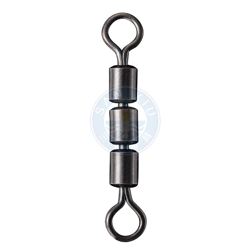 Double color rolling swivel fishing tackle accessories