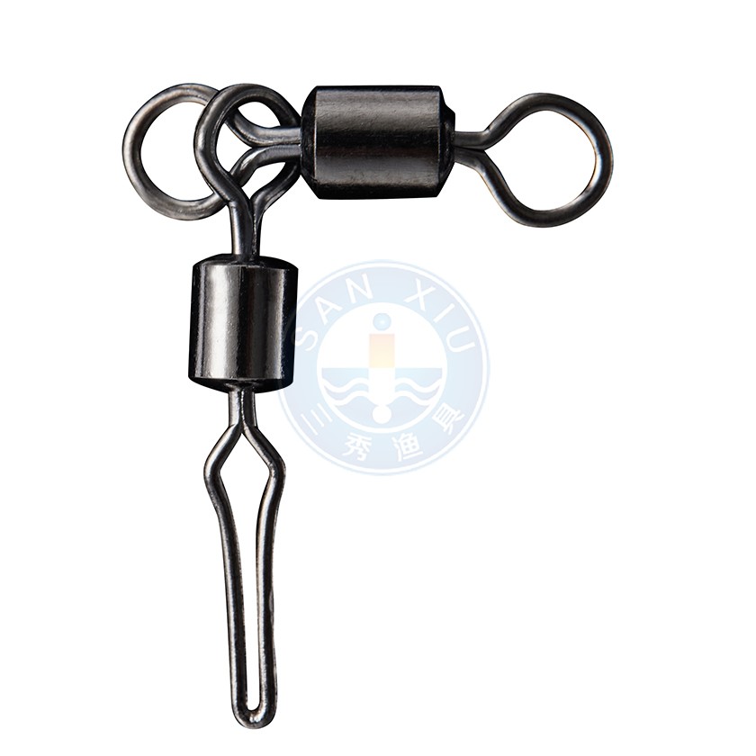 Double color rolling swivel fishing tackle accessories