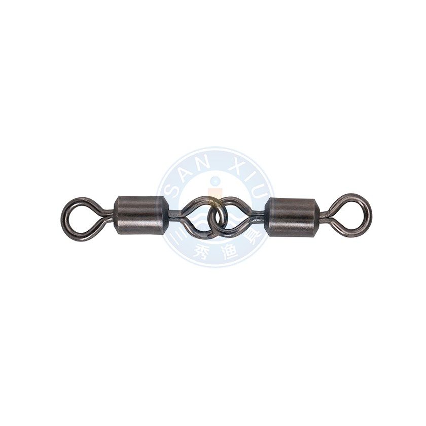 Double color rolling swivel fishing tackle accessories