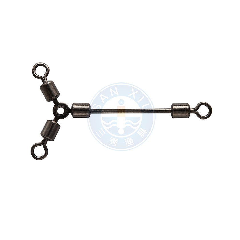 Double color rolling swivel fishing tackle accessories