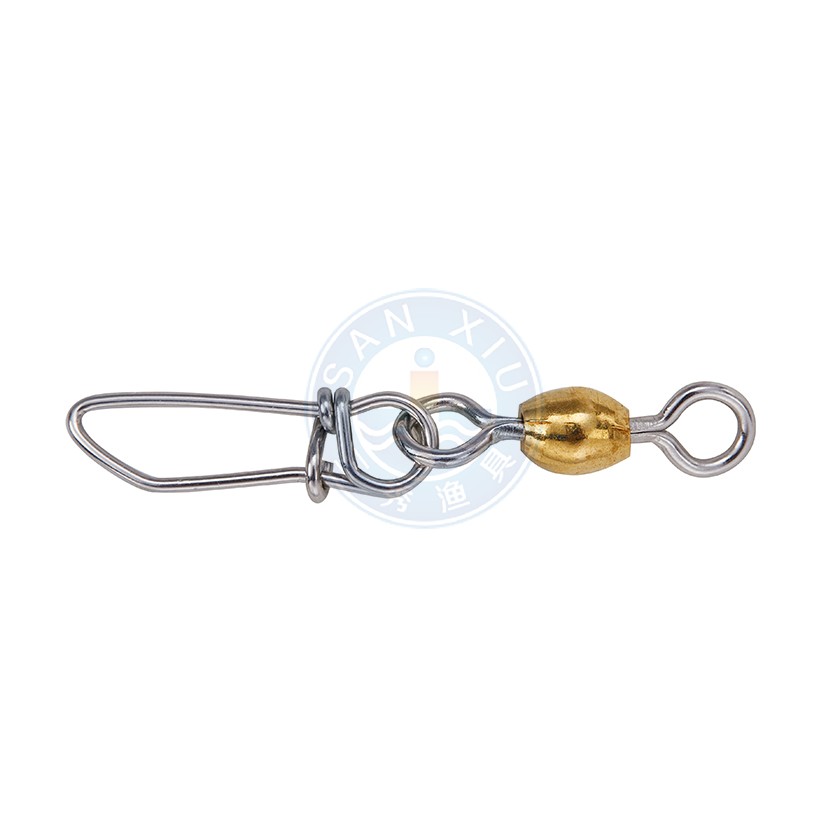 Double color rolling swivel fishing tackle accessories